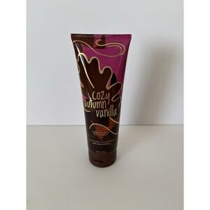 Bath & Body Works Cozy Autumn Vanilla‎ Triple Moisture Cream Rare 8oz